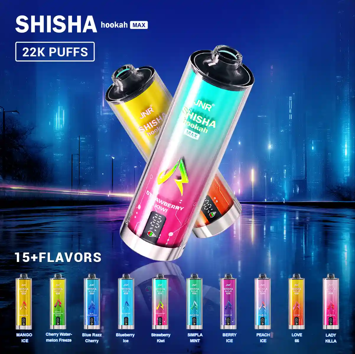 Shisha Max 22000  Puffs Disposable Vape - JNR-Vape