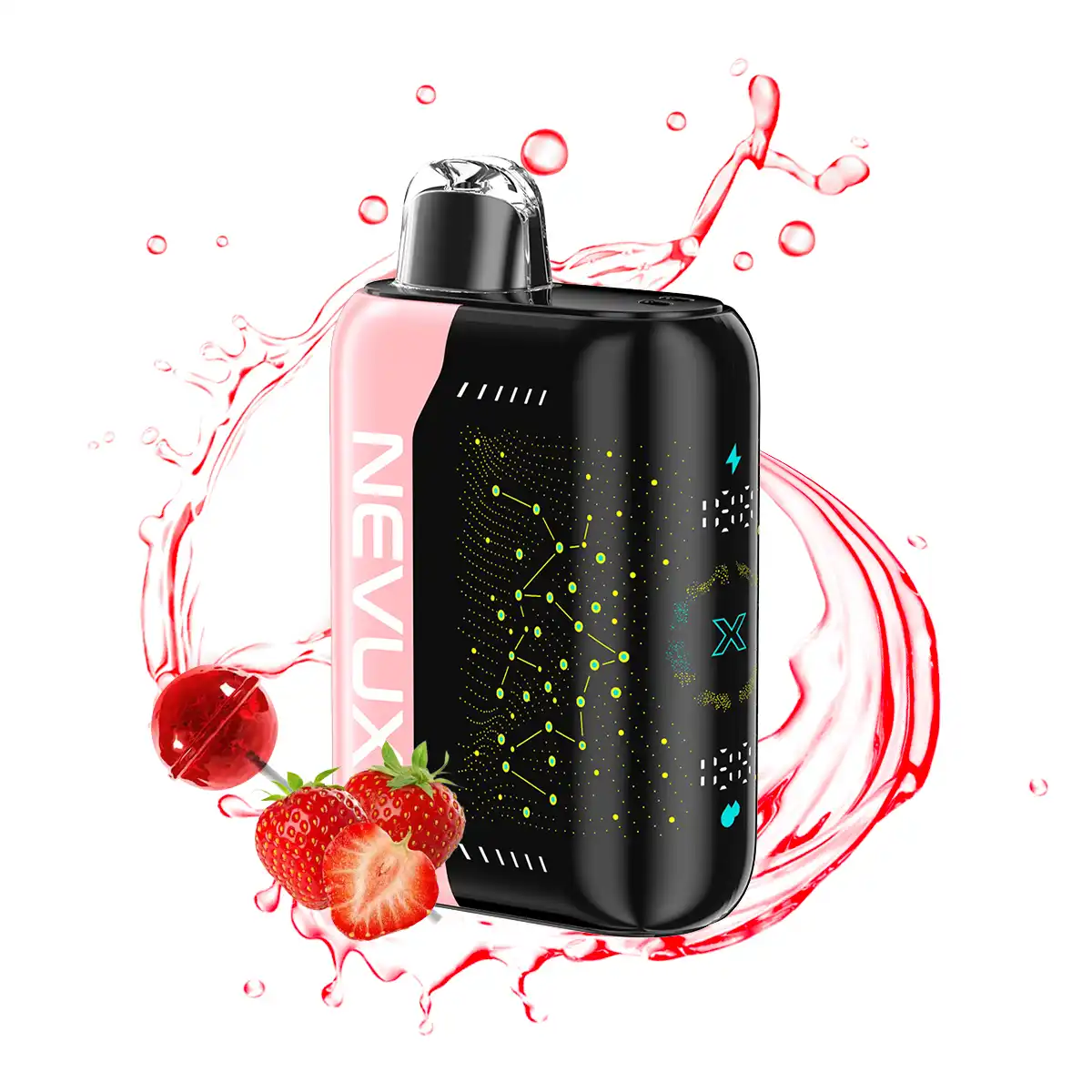NEVUX Pulse X 40K Strawberry b pop - JNR-Vape
