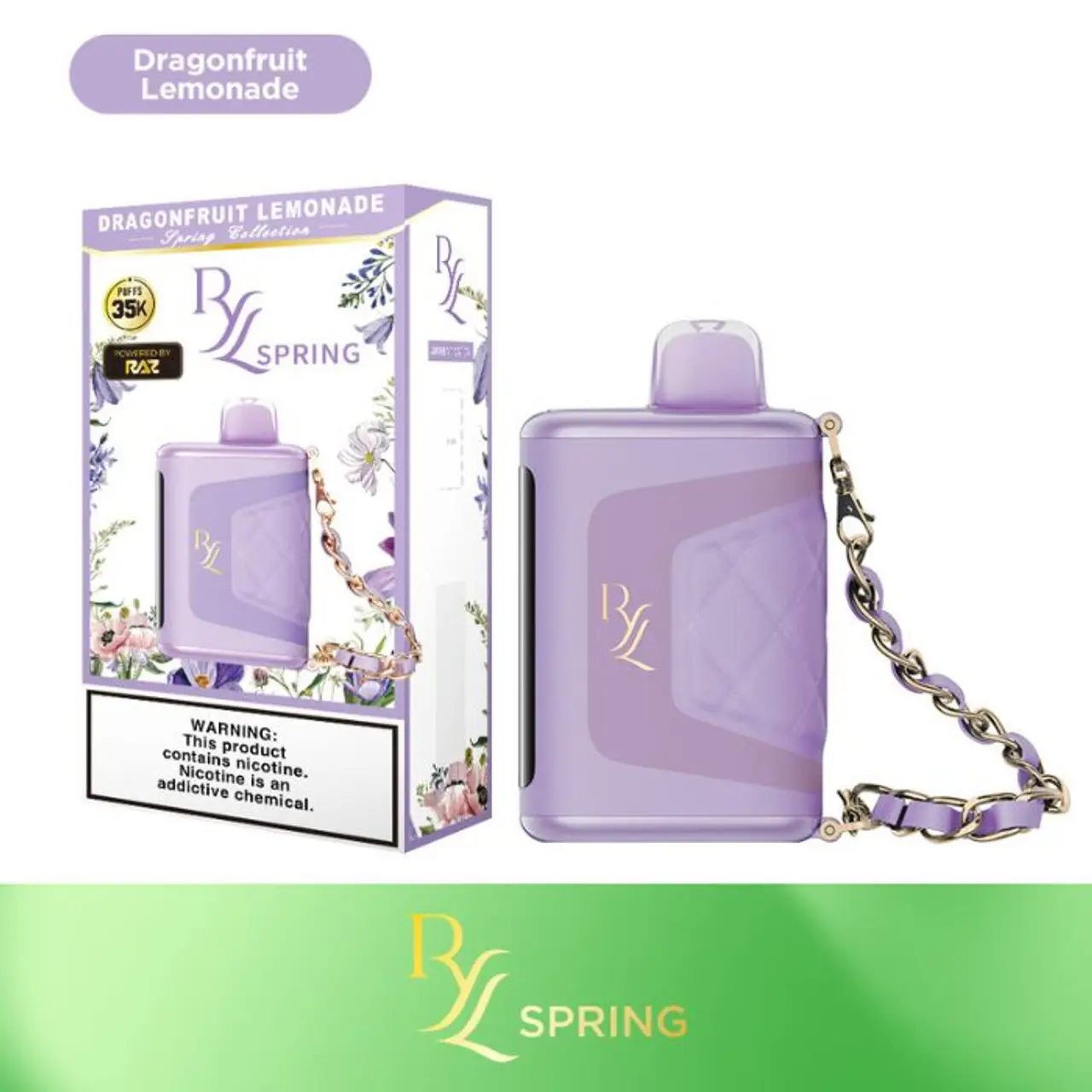 Dragonfruit Lemonade RAZ RYL CLASSIC 35000 Spring collection PUFFS DISPOSABLE VAPE - JNR-Vape