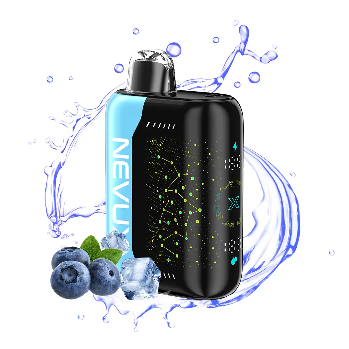 NEVUX Pulse X 40K Blue razz ice - JNR-Vape