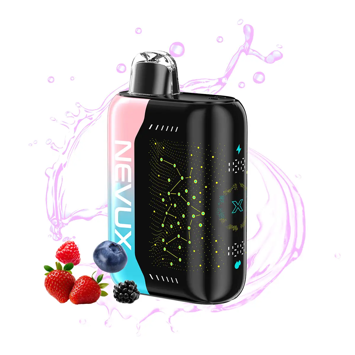 NEVUX Pulse X 40K Pink & Blue - JNR-Vape