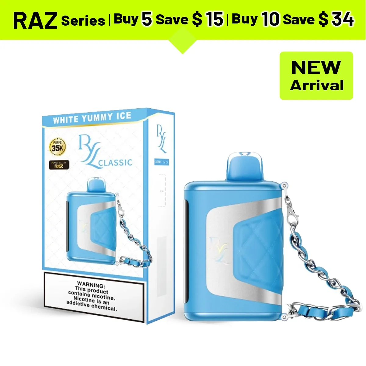 RAZ RYL Classic 35000 Puffs Disposable Vape - JNR-Vape