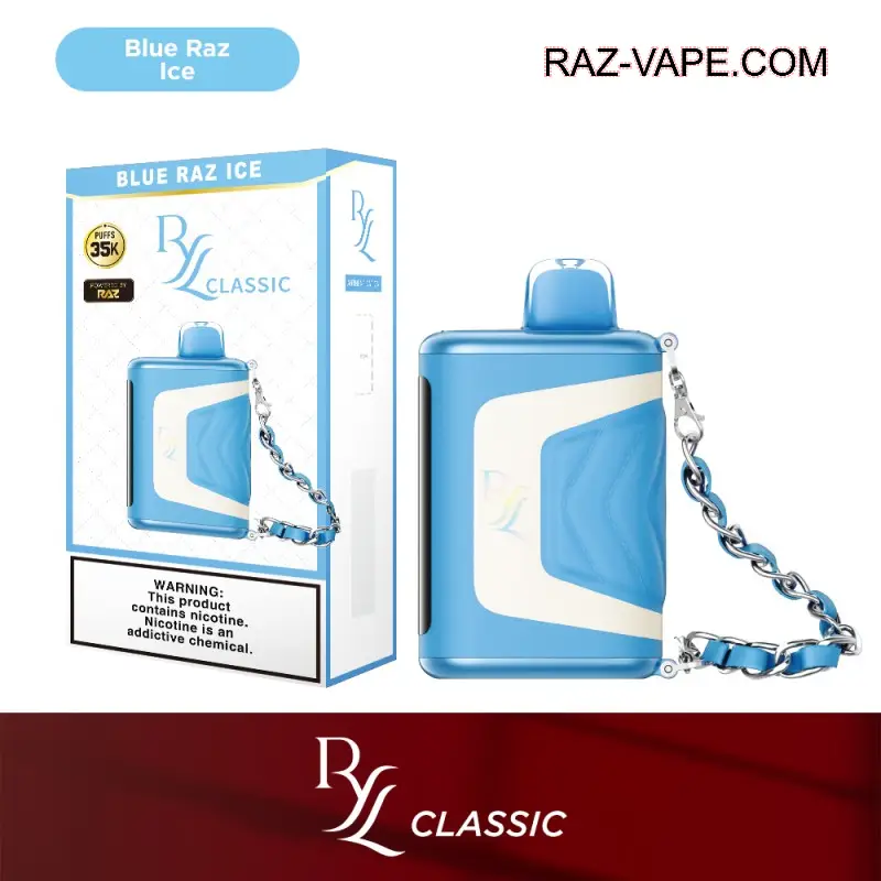 Blue Raz Ice RAZ RYL CLASSIC 35000 PUFFS DISPOSABLE VAPE - JNR-Vape