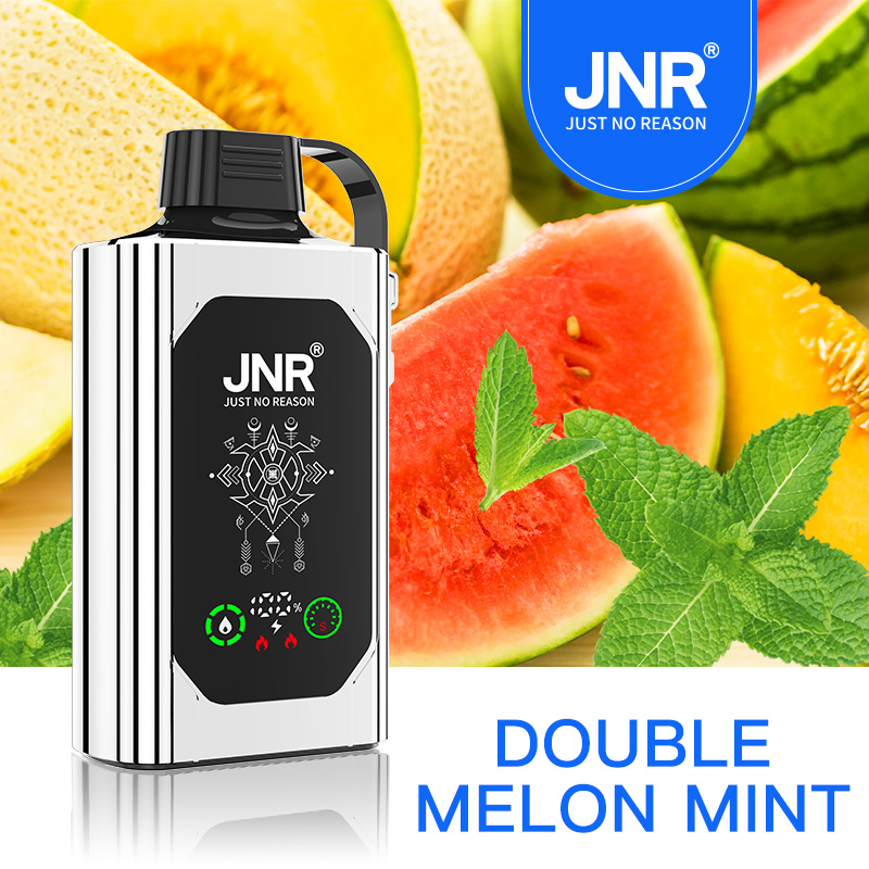JNR Shisha Hookah Box 30K Disposable Vape-Double Melon Mint - JNR-Vape