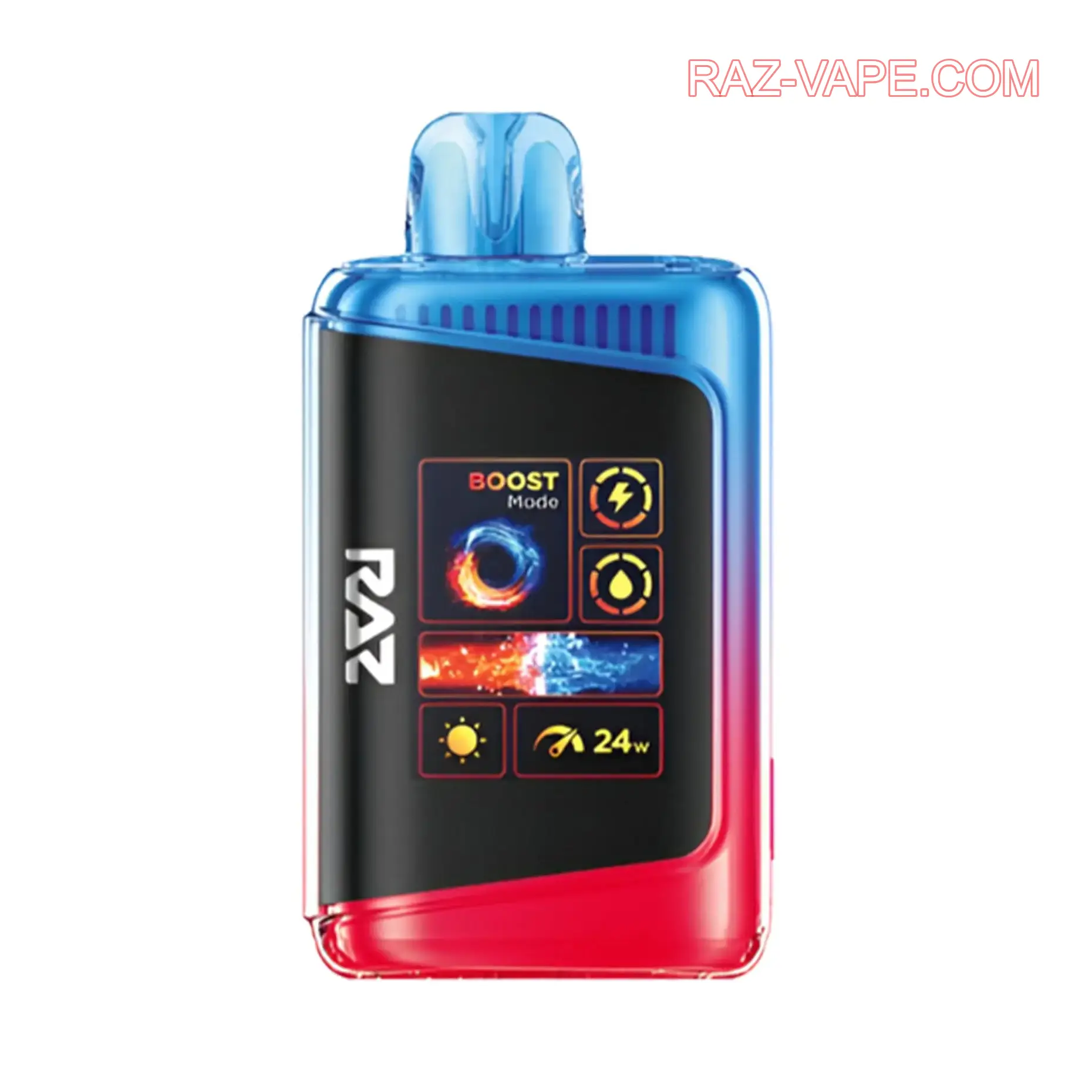 Fire & Ice Flavor Raz LTX 25000 (DC25000) Disposable Vape - 2,5000 Puffs Raz Vape Flavors - JNR-Vape