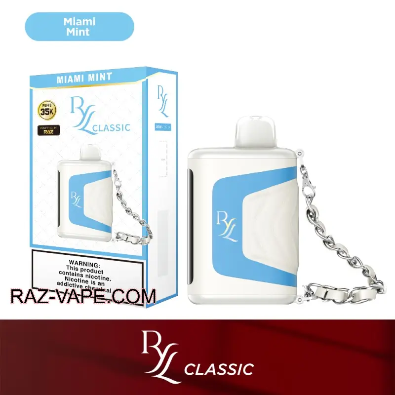 RAZ Miami Mint Flavors - JNR-Vape