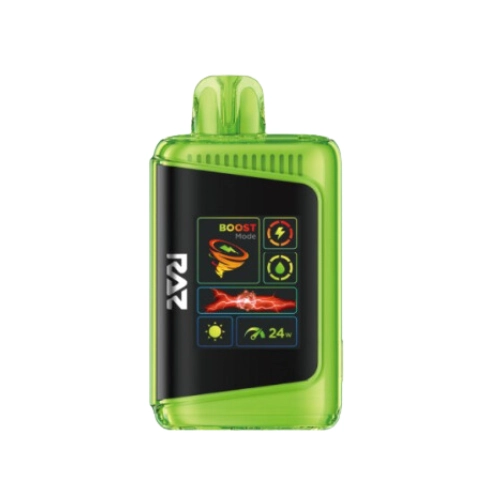 Sour Apple Ice Flavor RAZ DC25000 Disposable Vape - JNR-Vape