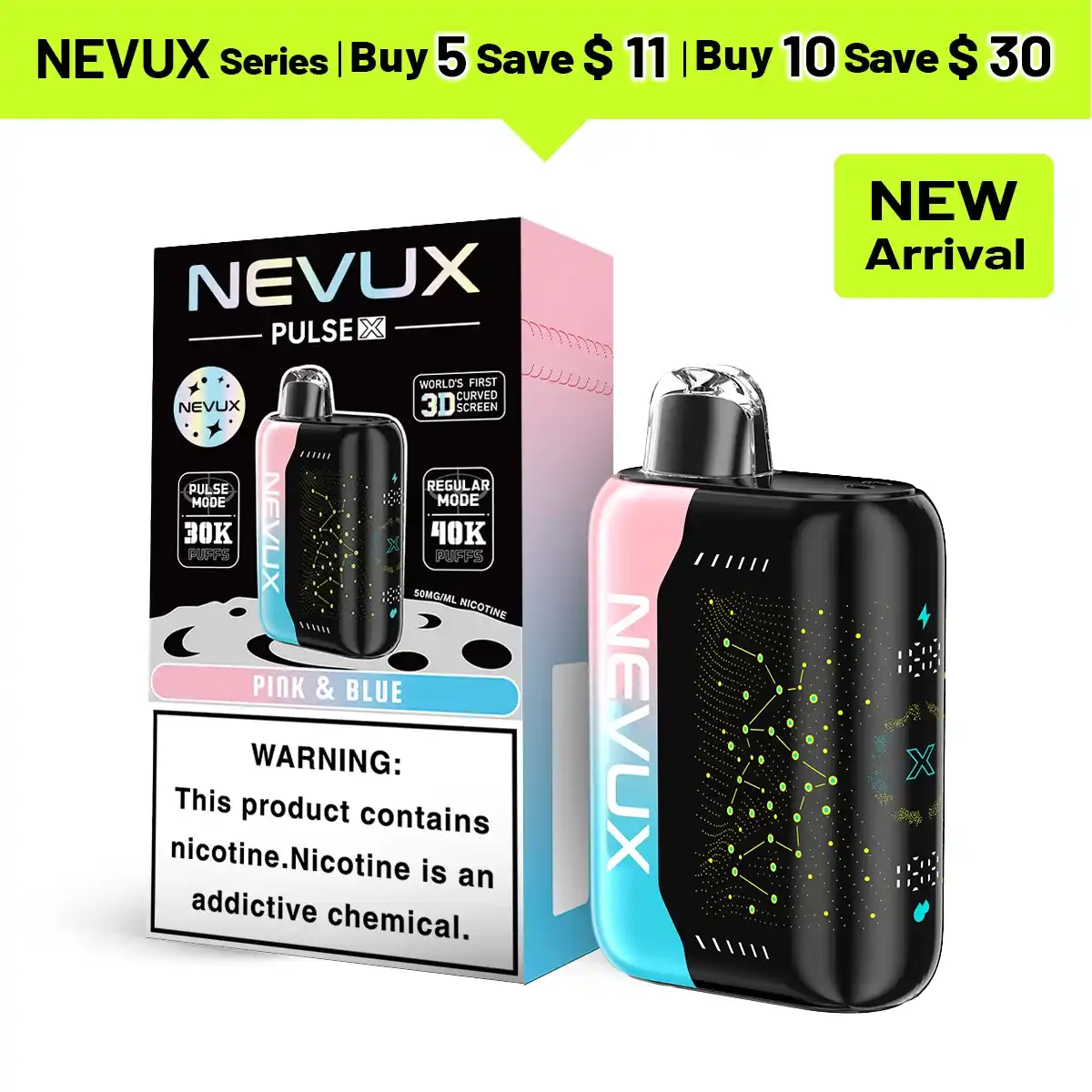 NEVUX Pulse X 40K - JNR-Vape